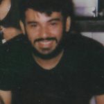 A lively group of friends enjoying a night out in Campinas, Brazil, sharing drinks and laughter.